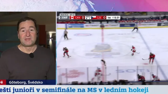 Šéfkomentátor ČT Robert Záruba o stavu českého týmu před semifinále