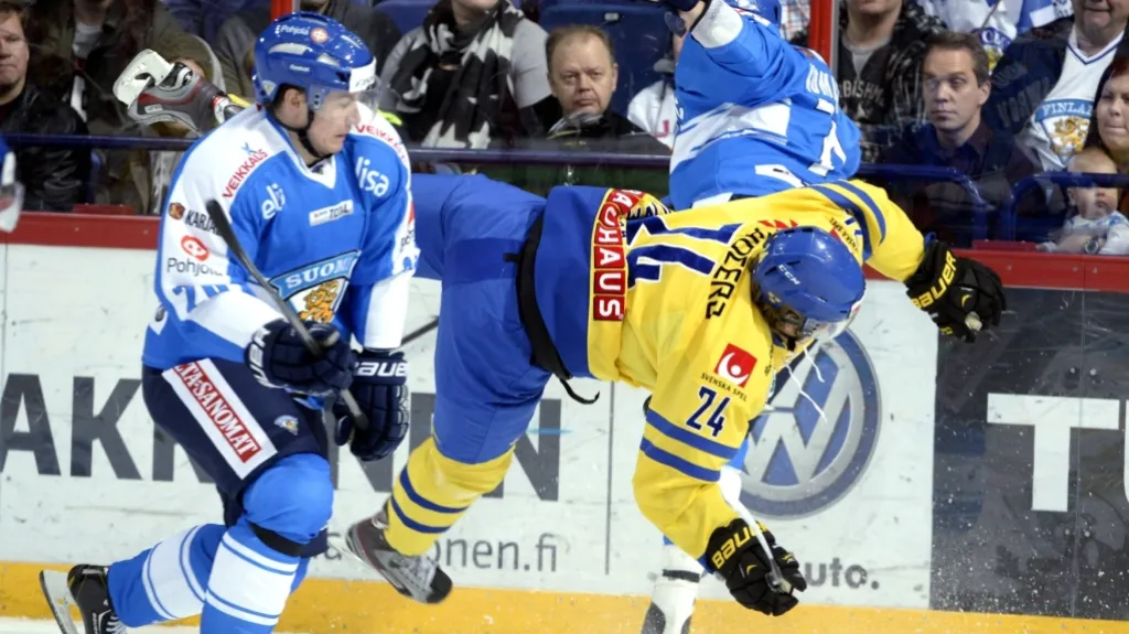 Utkání Finsko - Švédsko