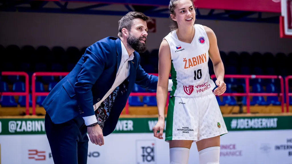 Viktor Pruša a Eliška Hamzová v Eurocupu