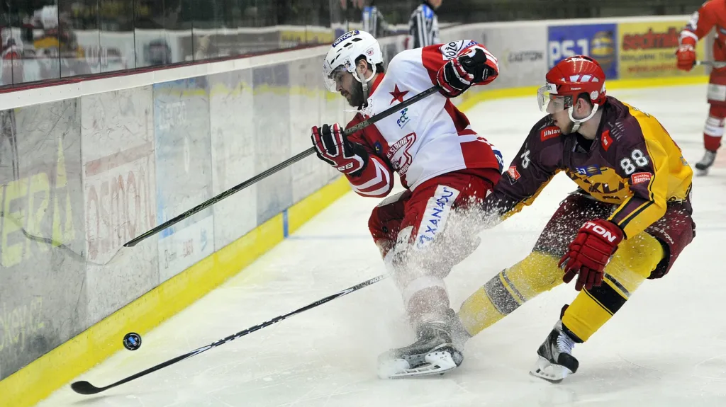 Utkání Jihlava - Slavia