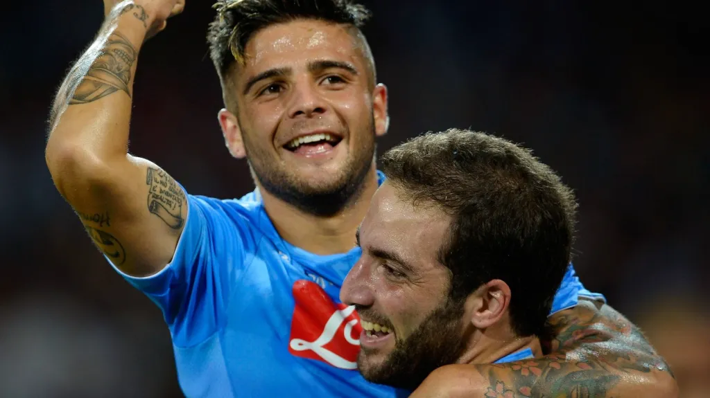 Radost fotbalistů Neapole