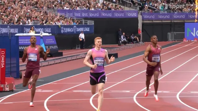 Překvapivé Dobsonovo vítězství na 400 metrů na mítinku Diamantové ligy