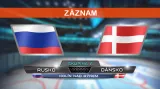 Záznam utkání Rusko - Dánsko