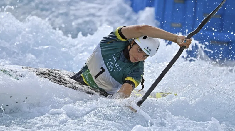 Záznam semifinále vodních slalomářek