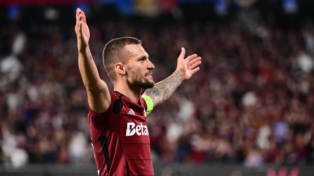 Kapitán Sparty Lukáš Haraslín