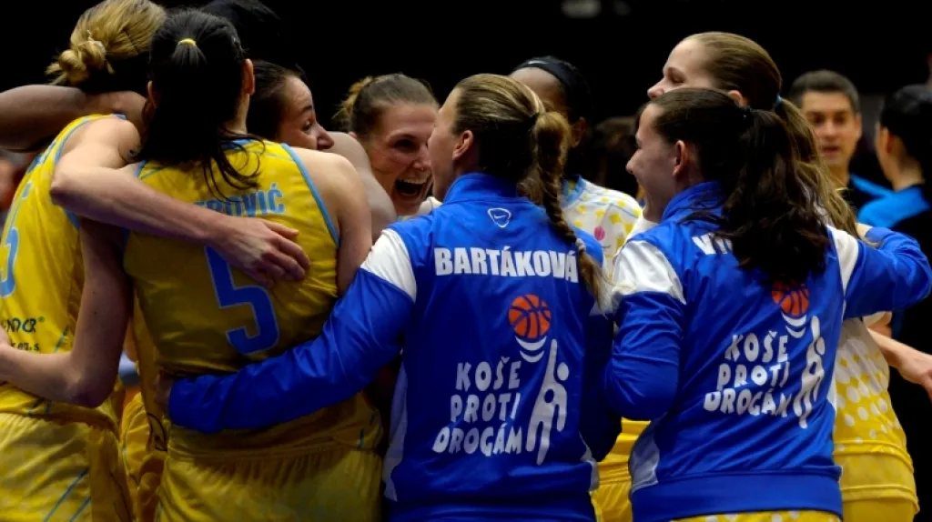 Radost basketbalistek USK