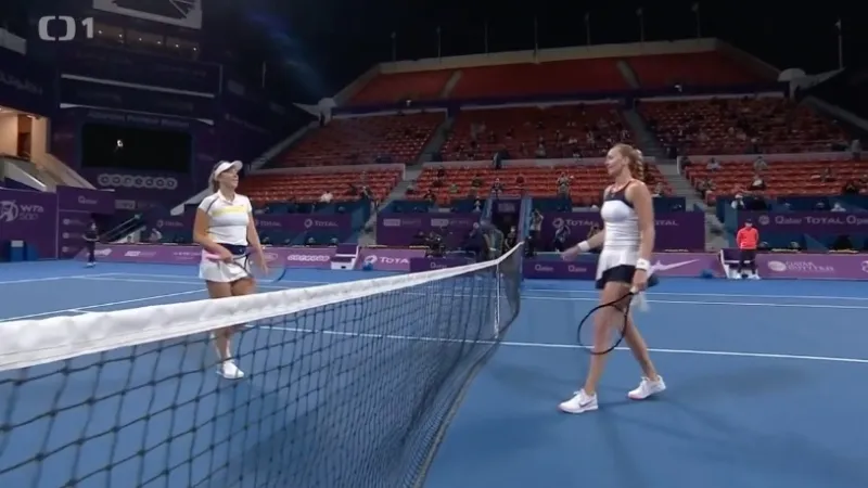 Kvitová v Dauhá porazila Pavljučenkovovou a je ve čtvrtfinále