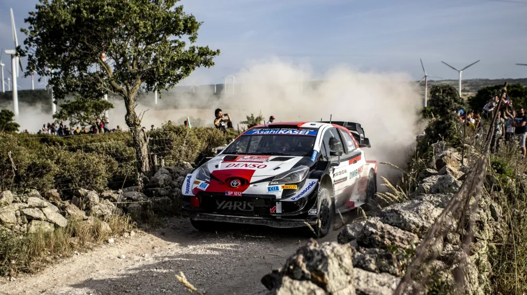 Sébastien Ogier na Italské rallye