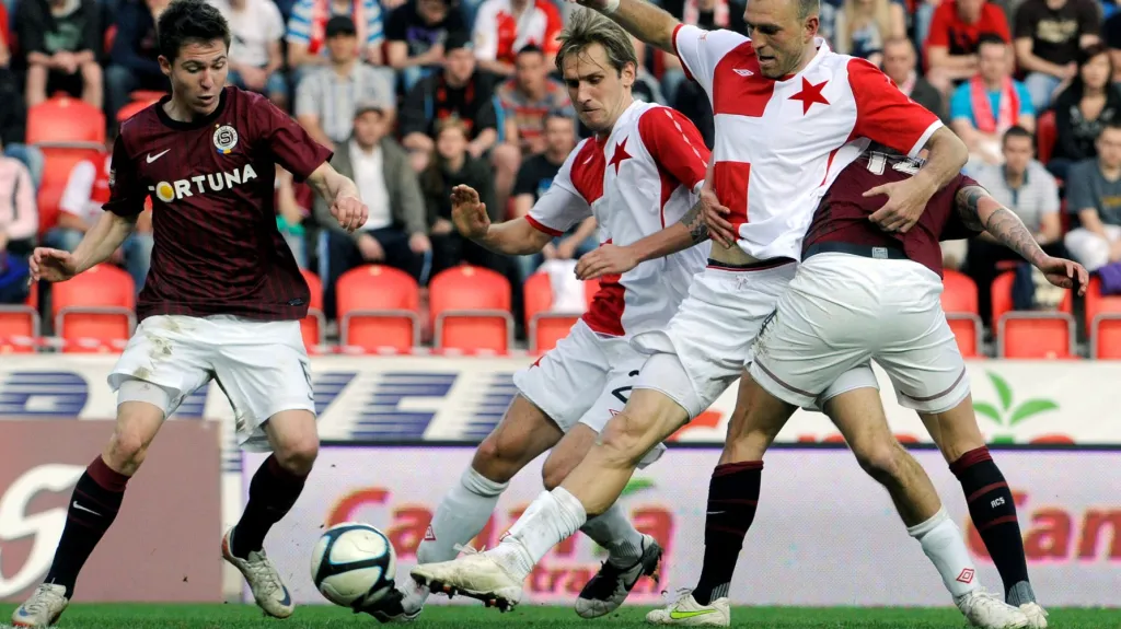 Utkání Slavia - Sparta