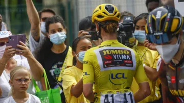 Marianne Vosová s fanoušky