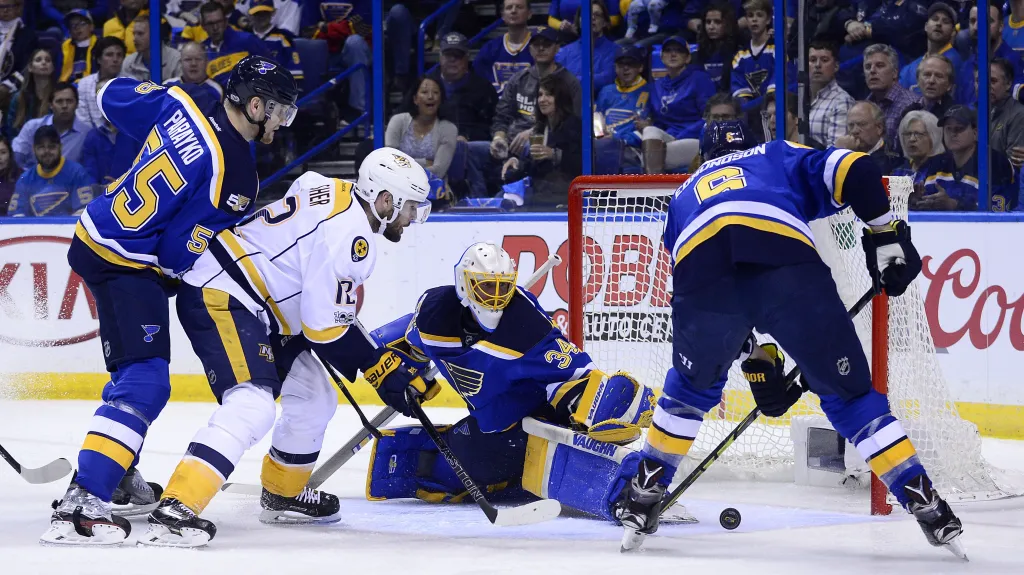 Utkání St. Louis - Nashville