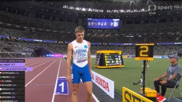 Rozběh na 800 m a ohlasy Jakuba Dudychy