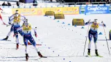 Finále žen sprintu volně v Lahti