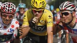 Froome ochutnal i doutníčky s Quintanou (vlevo) a Rodriguezem