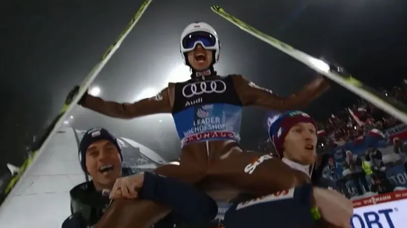 Stoch vstoupil do historie, kompletně ovládl Turné čtyř můstků