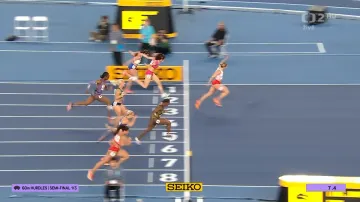 Semifinále 60 metrů překážek s Jiranovou i s ohlasem