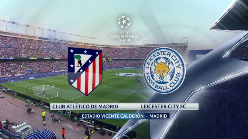 Sestřih čtvrtfinále LM Atlético Madrid - Leicester