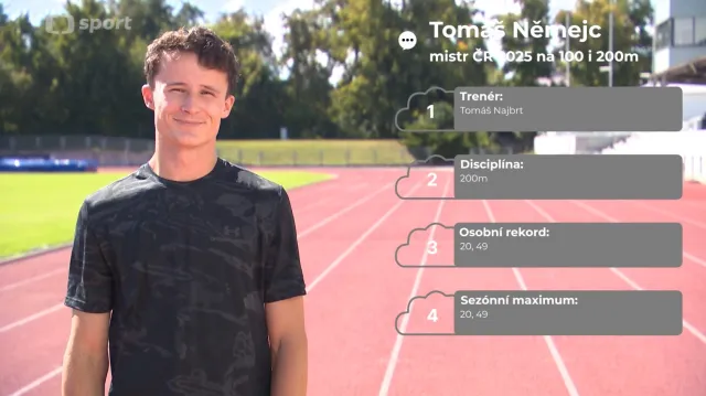 Profil sprintera Tomáše Němejce