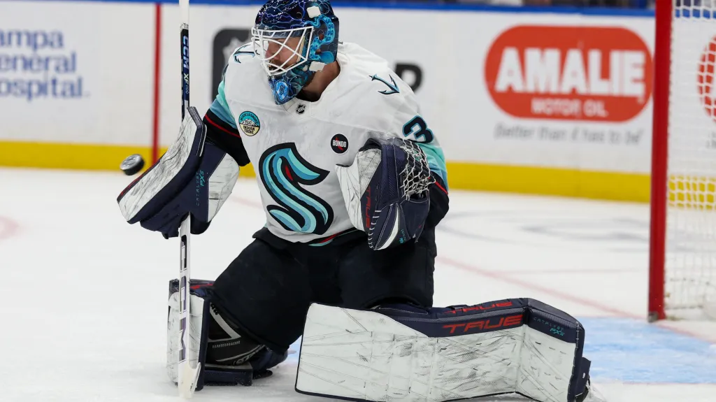 Aleš Stezka v dresu Seattlu