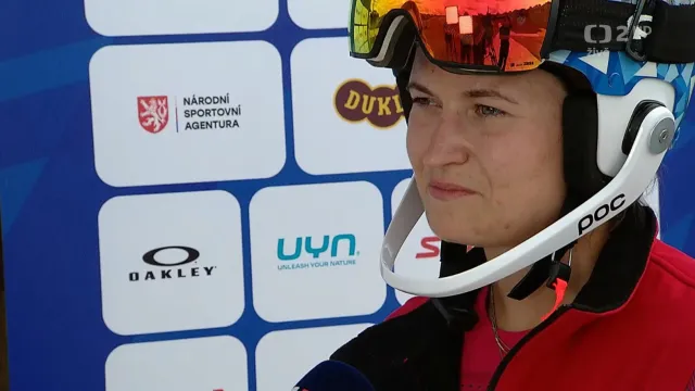 Závěr 2. kola slalomu žen s ohlasem Elišky Rejchrtové