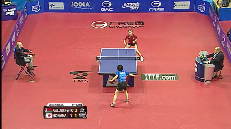 Semifinálové boje žen na Czech Open ve stolním tenise