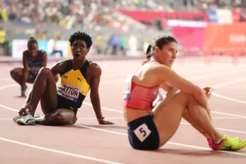 Rushell Claytonová a Zuzana Hejnová