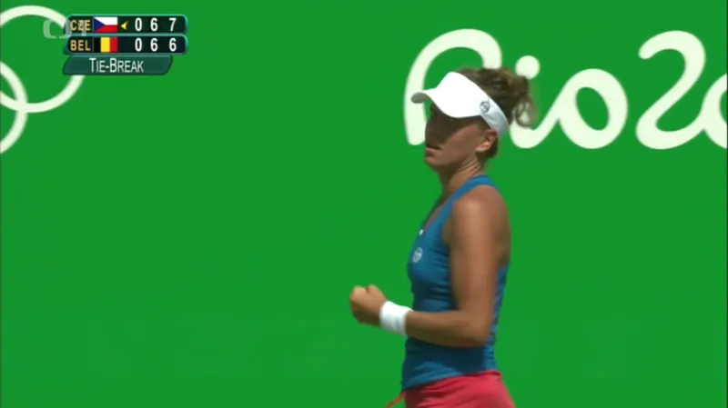 Strýcová jako první česká tenistka postoupila do druhého kola