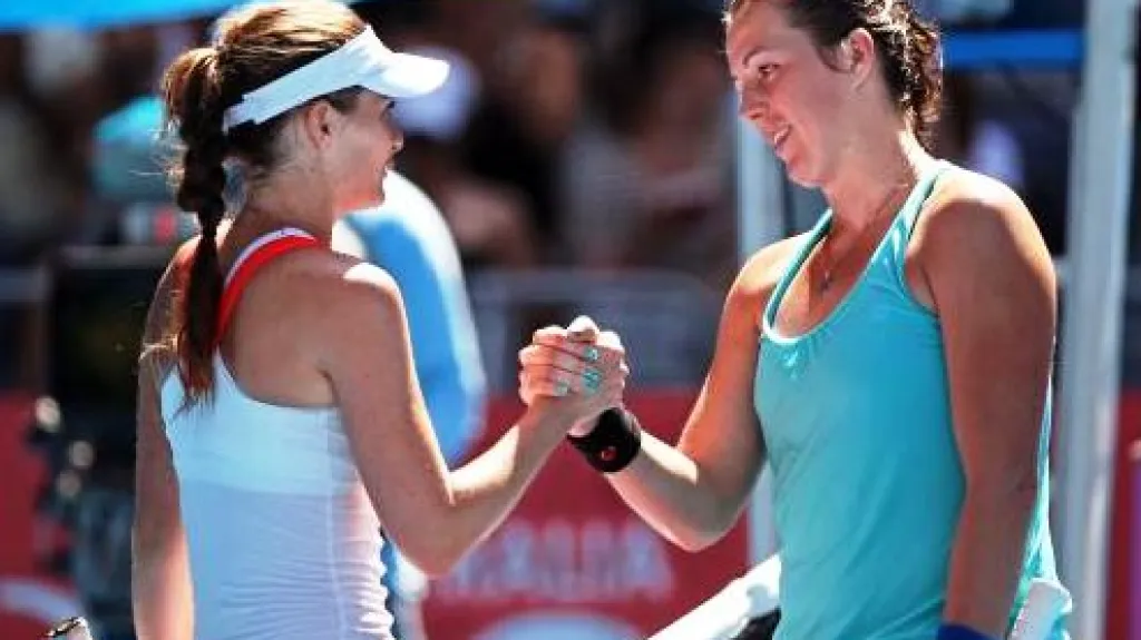 Iveta Benešová a Anastasie Pavljučenková