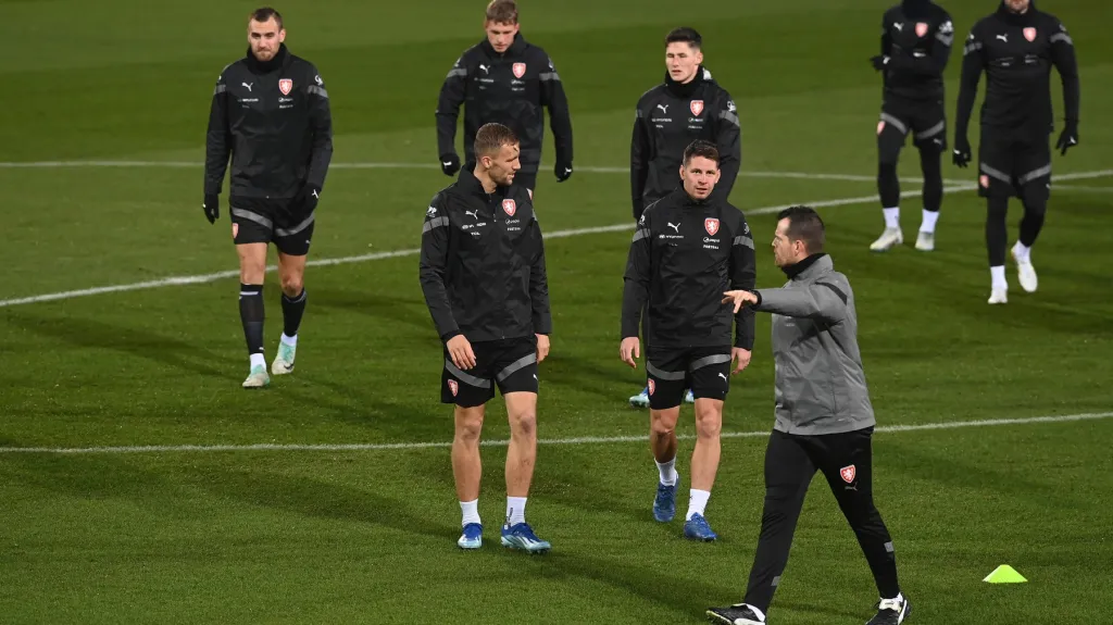 Trénink české reprezentace