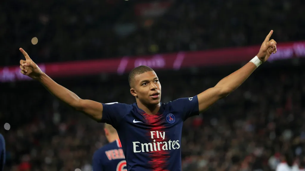 Střelec PSG Kylian Mbappé