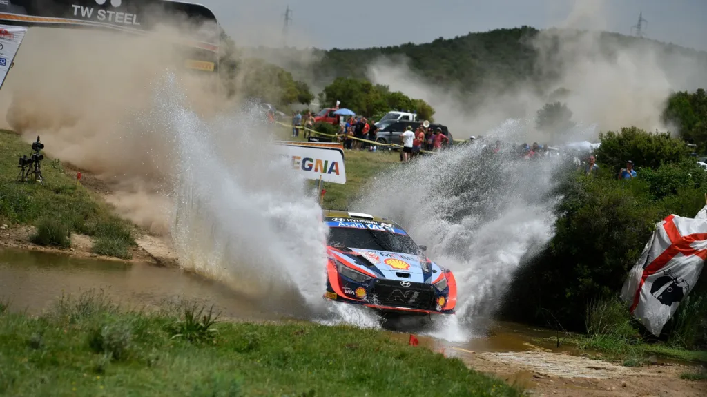 Ott Tänak na Italské rallye