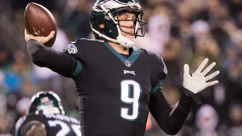 Quarterback Philadelphie Nick Foles