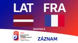 Záznam utkání Lotyšsko – Francie