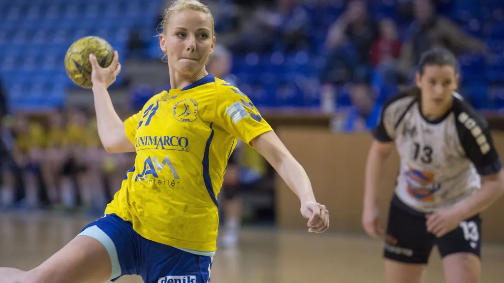 Zlínská házenkářka Denisa Kamenářová