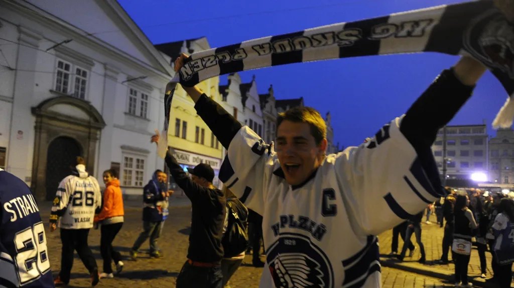 Fanoušci Plzně slaví titul