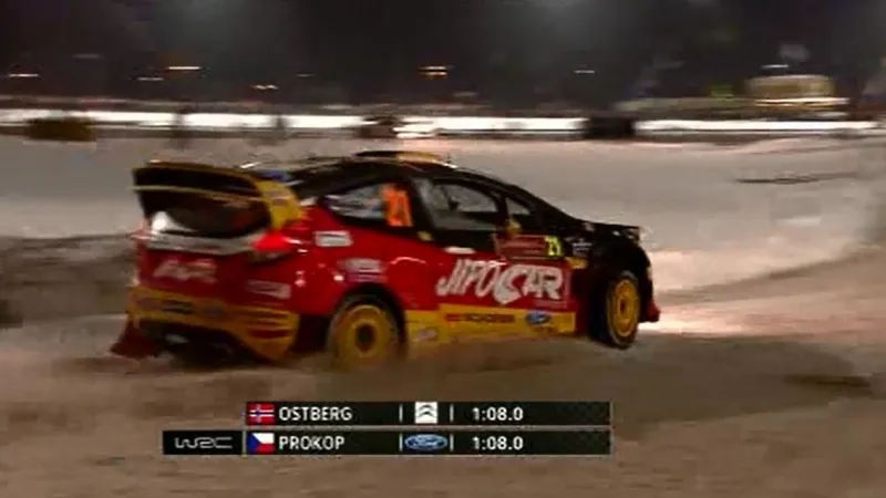 Rallye Švédsko začala úvodní superspeciálkou