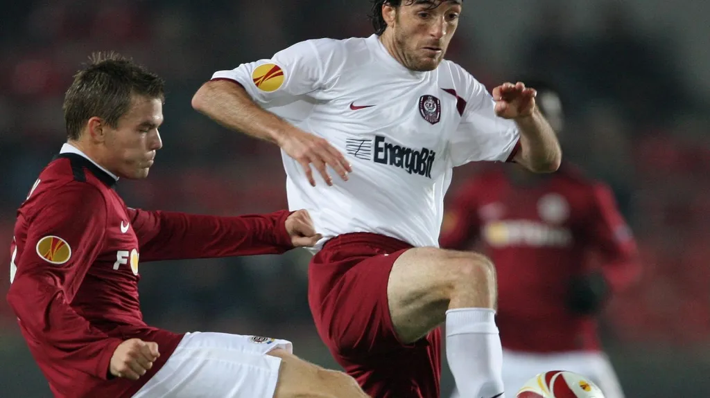 Luboš Kalouda v dresu Sparty