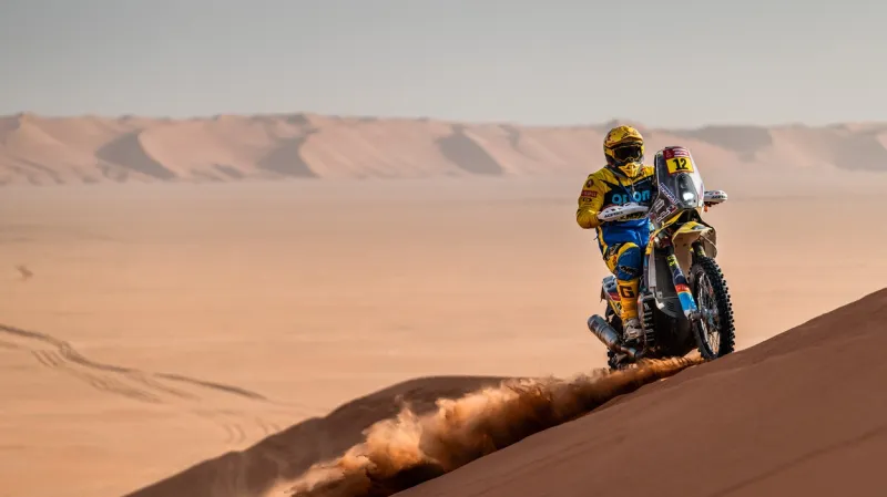 Martin Michek na Dakaru