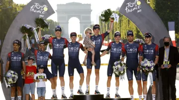 Vítězové týmové soutěže, stáj Ineos Grenadiers