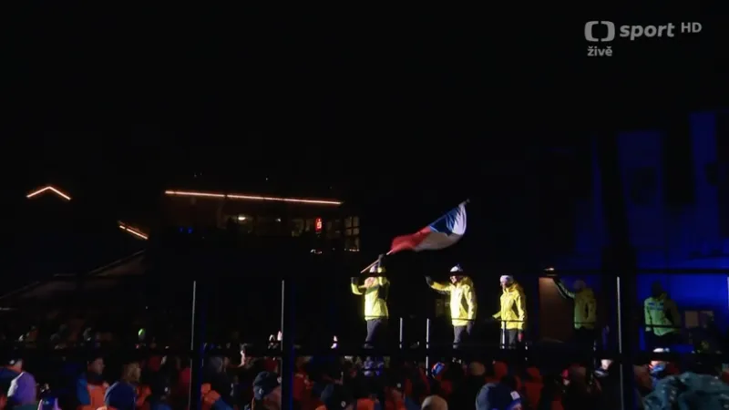 Čeští biatlonisté nemohli chybět na zahájení MS