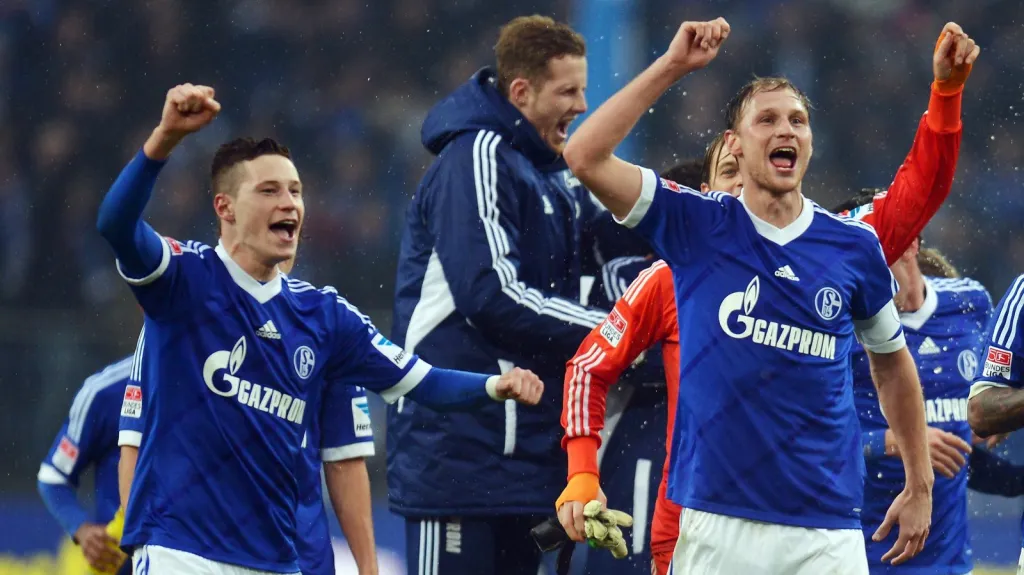Radost fotbalistů Schalke