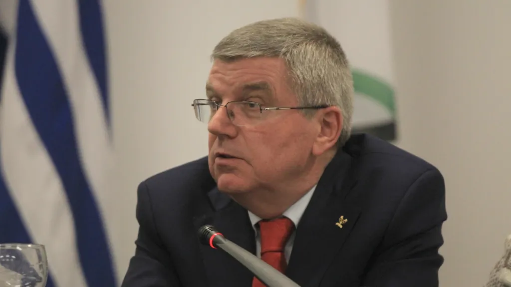 Předseda  Mezinárodního olympijského výboru Thomas Bach
