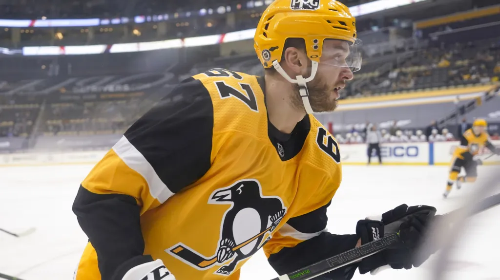 Radim Zohorna v dresu Pittsburghu