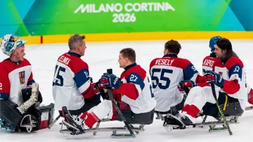 Čeští parahokejisté po postupu do semifinále paralympiády