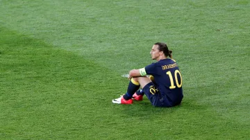 Zlatan Ibrahimovič po zápase s Ukrajinou