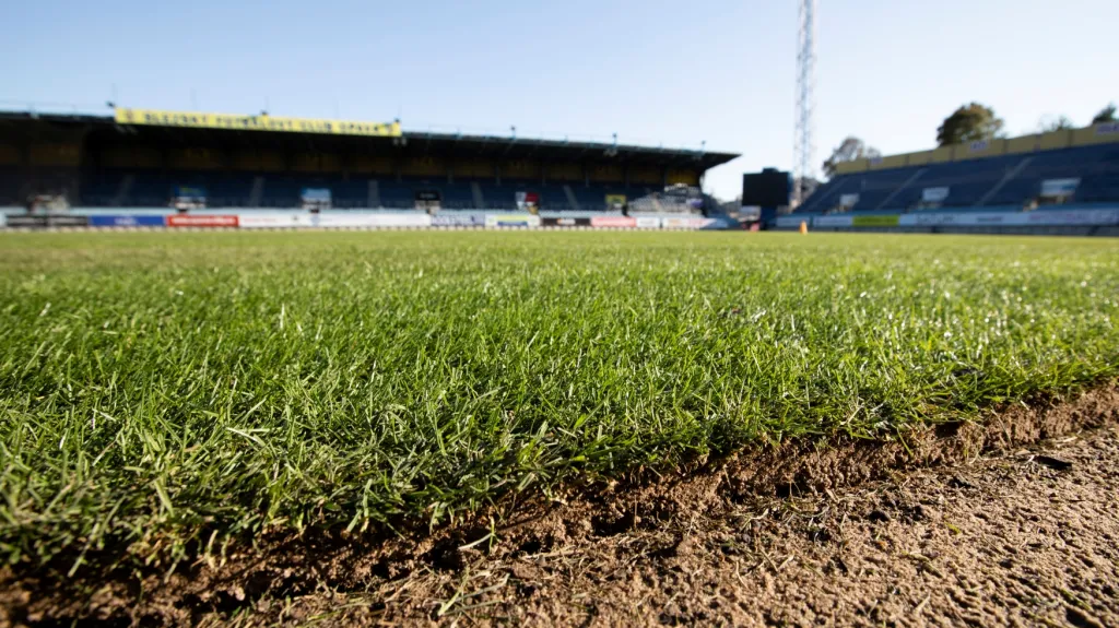 Stadion v Městských sadech v Opavě