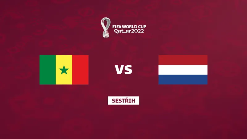 Sestřih utkání Senegal - Nizozemsko