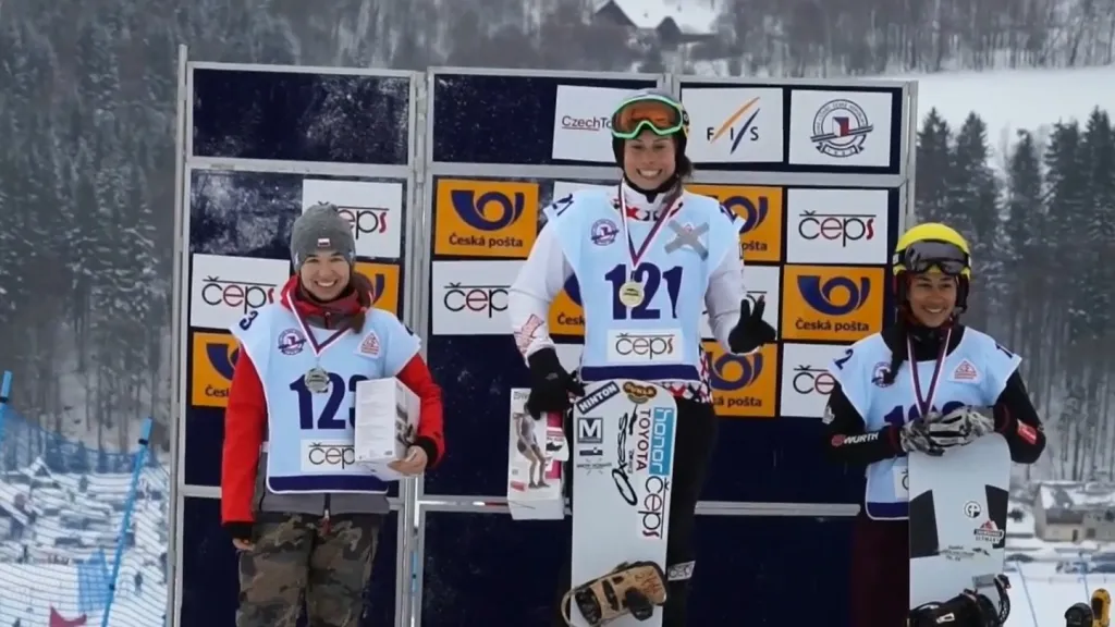 Snowboardcross na Dolní Moravě opanovala Samková