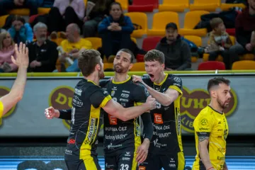 Radost volejbalistů Karlovarska