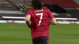 Gól v utkání Manchester United - AS Řím: Cavani - 2:2 (48. min.)